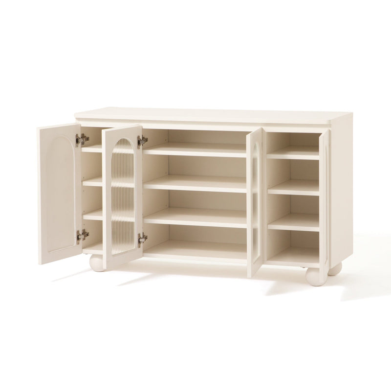 棕櫚儲物櫃 餐櫃 1200×730 白色