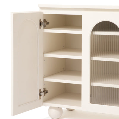 棕櫚儲物櫃 餐櫃 1200×730 白色