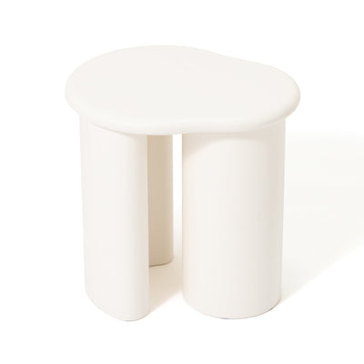 Riva Side Table White (W450×D360×H455)