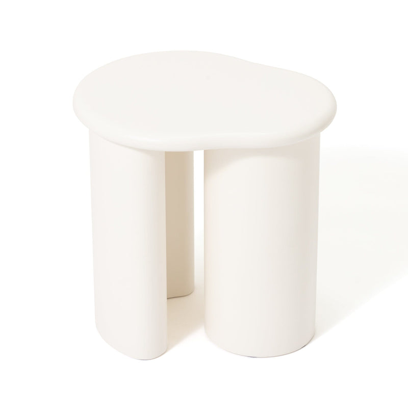 Riva Side Table White (W450×D360×H455)