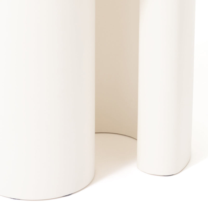 Riva Side Table White (W450×D360×H455)