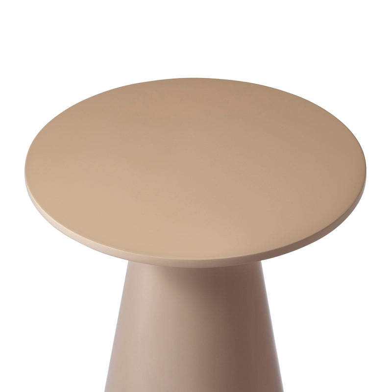 Lamina Side Table W360×D360×H550 Beige