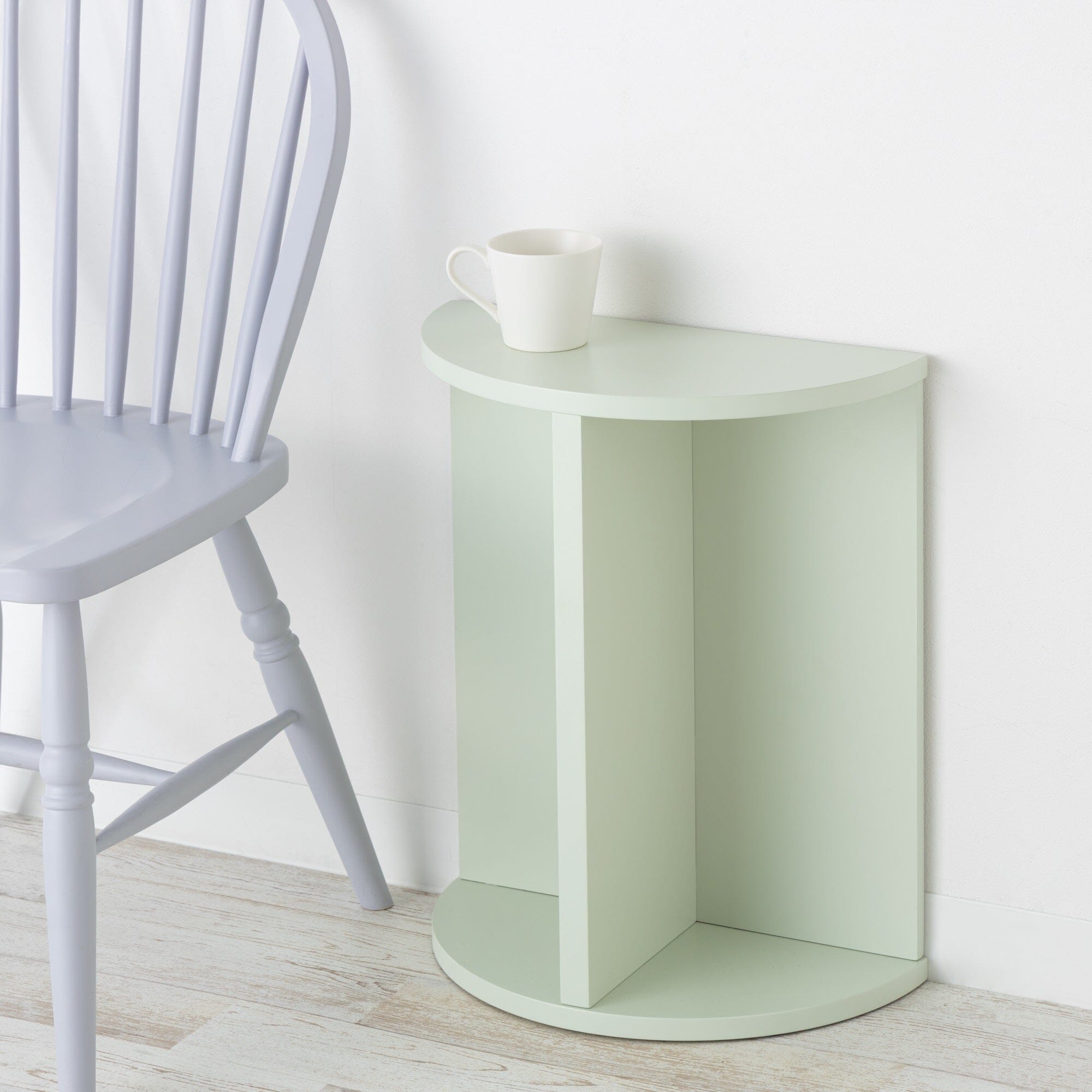 Lunette Side Table High Natural