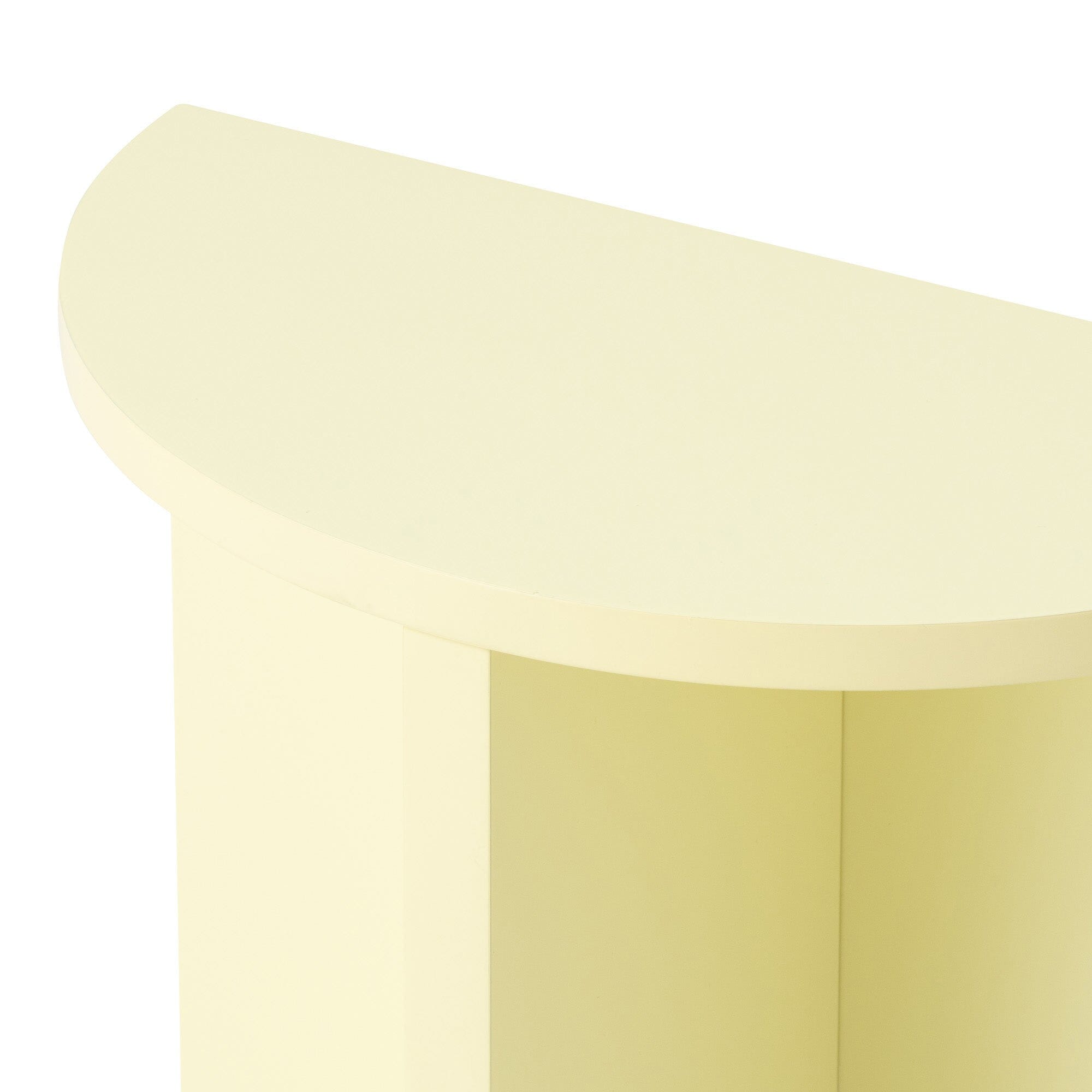 Lunette Side Table High Light Yellow