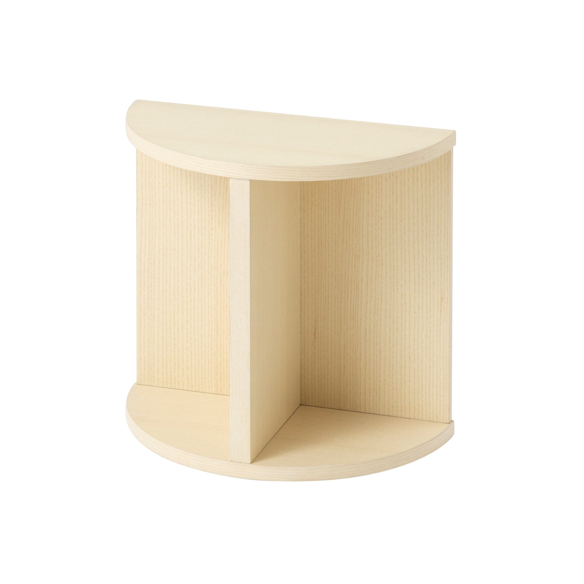 Lunette Side Table Low Natural