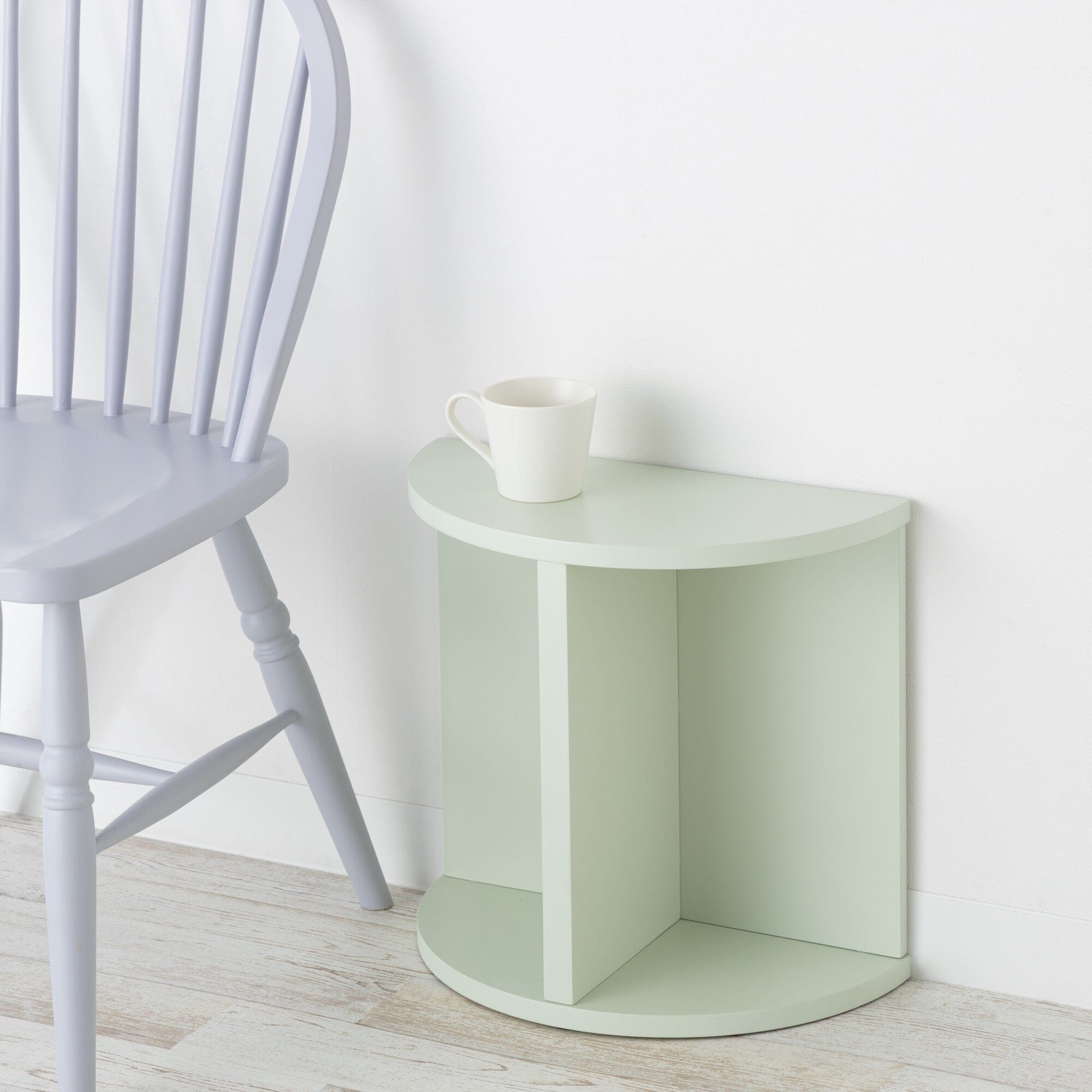 Lunette Side Table Low Natural