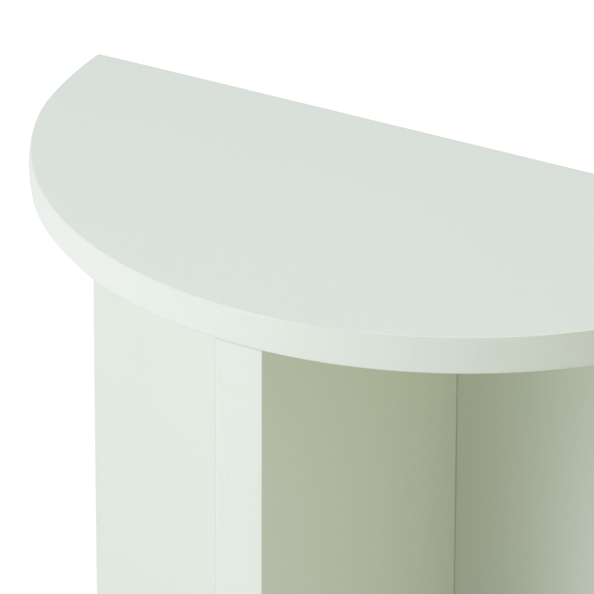 Lunette Side Table Low Light Green
