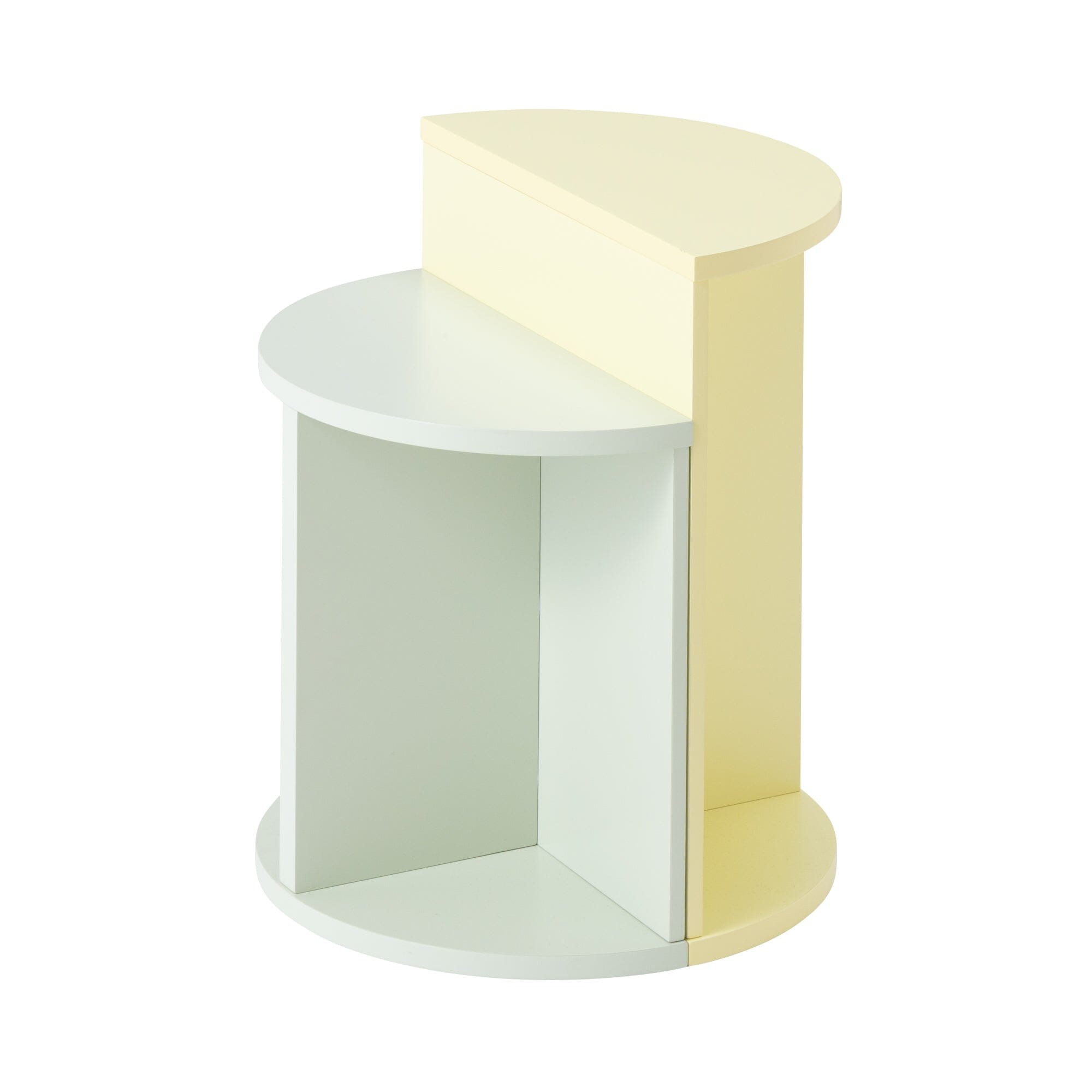 Lunette Side Table Low Light Green