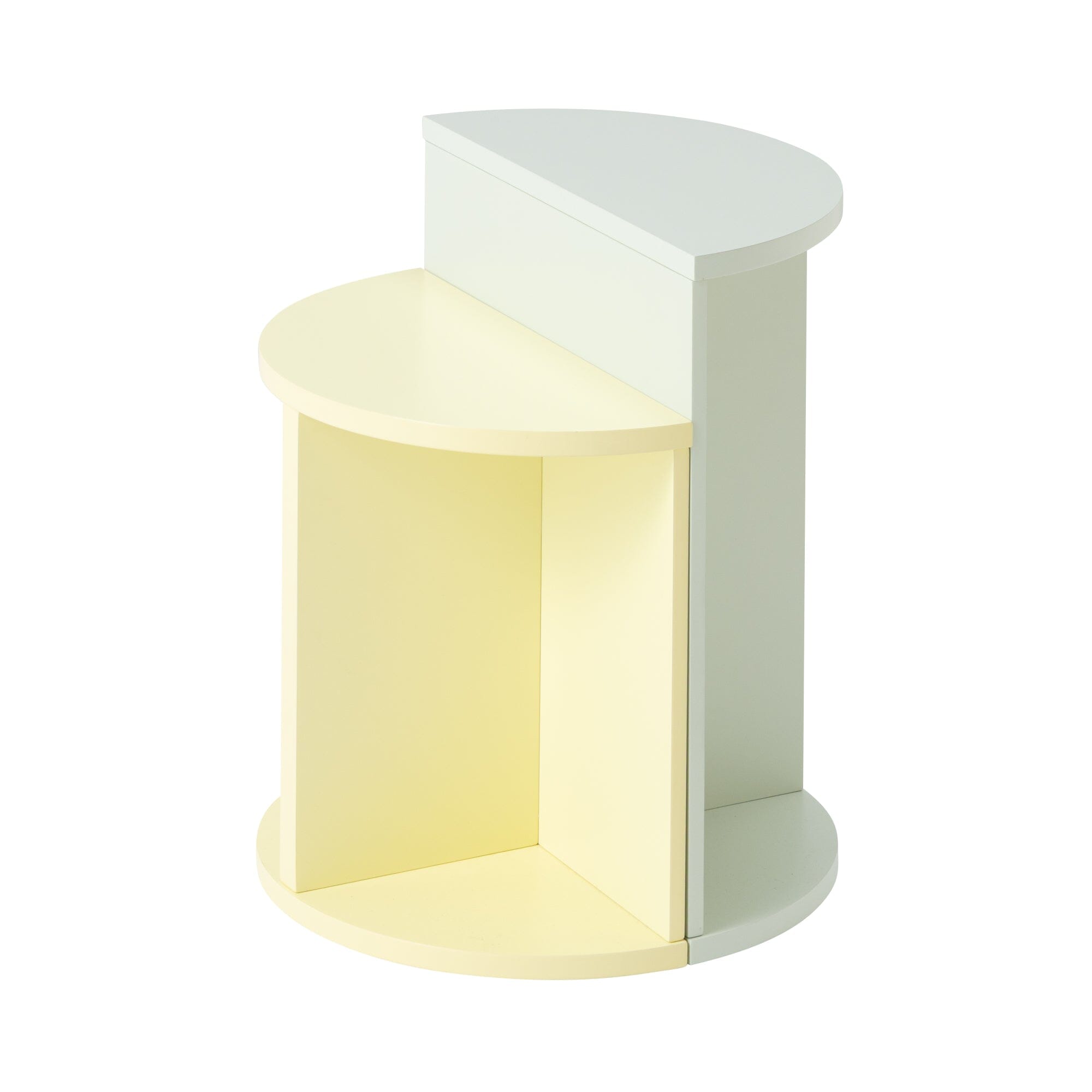 Lunette Side Table Low Light Yellow