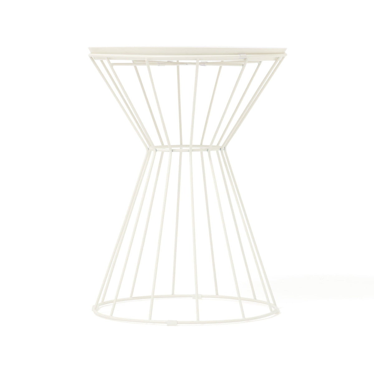 Torazo Side Table White