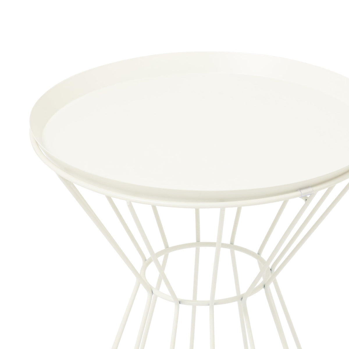 Torazo Side Table White