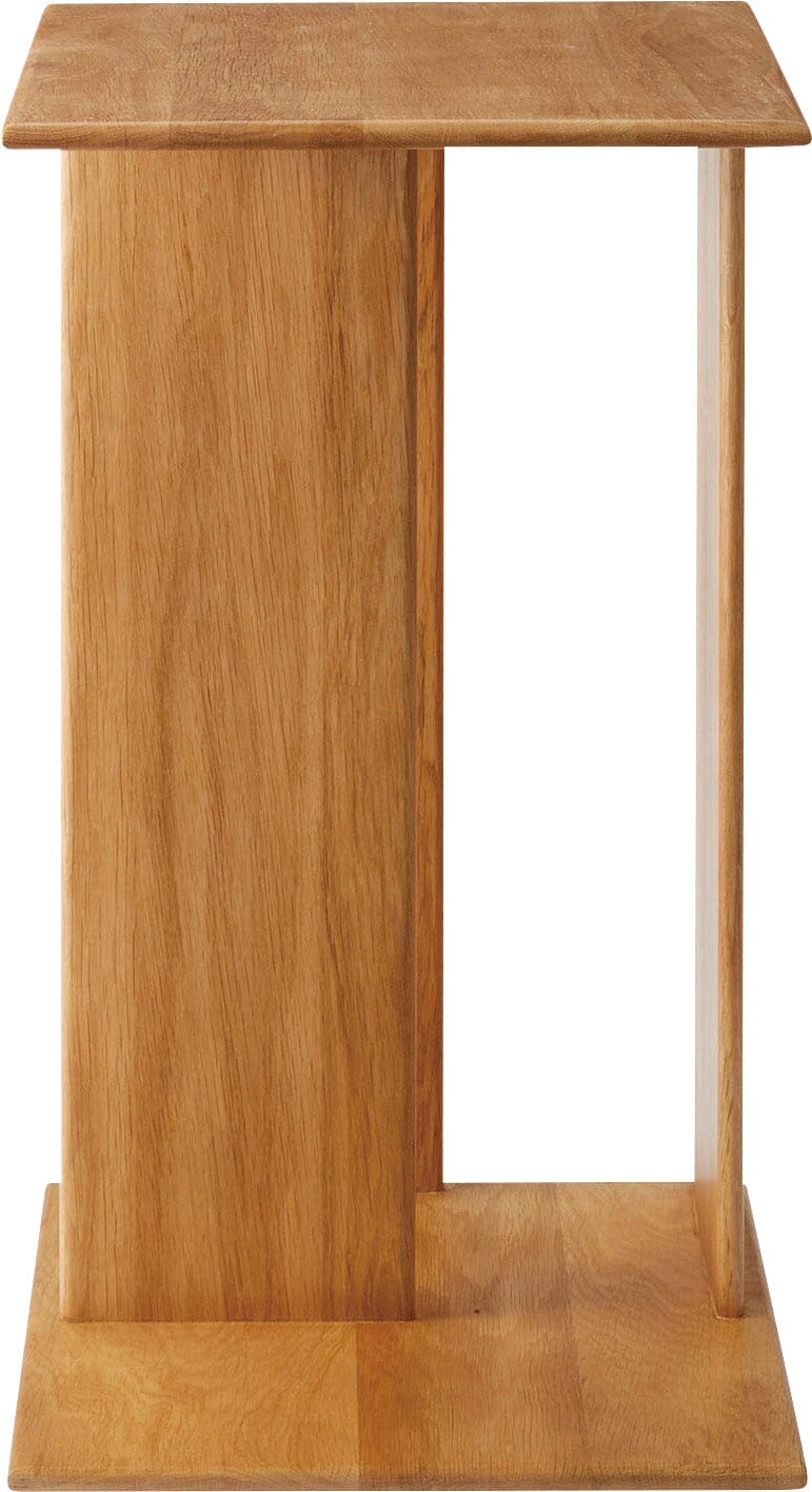 Side Table Wood Natural
