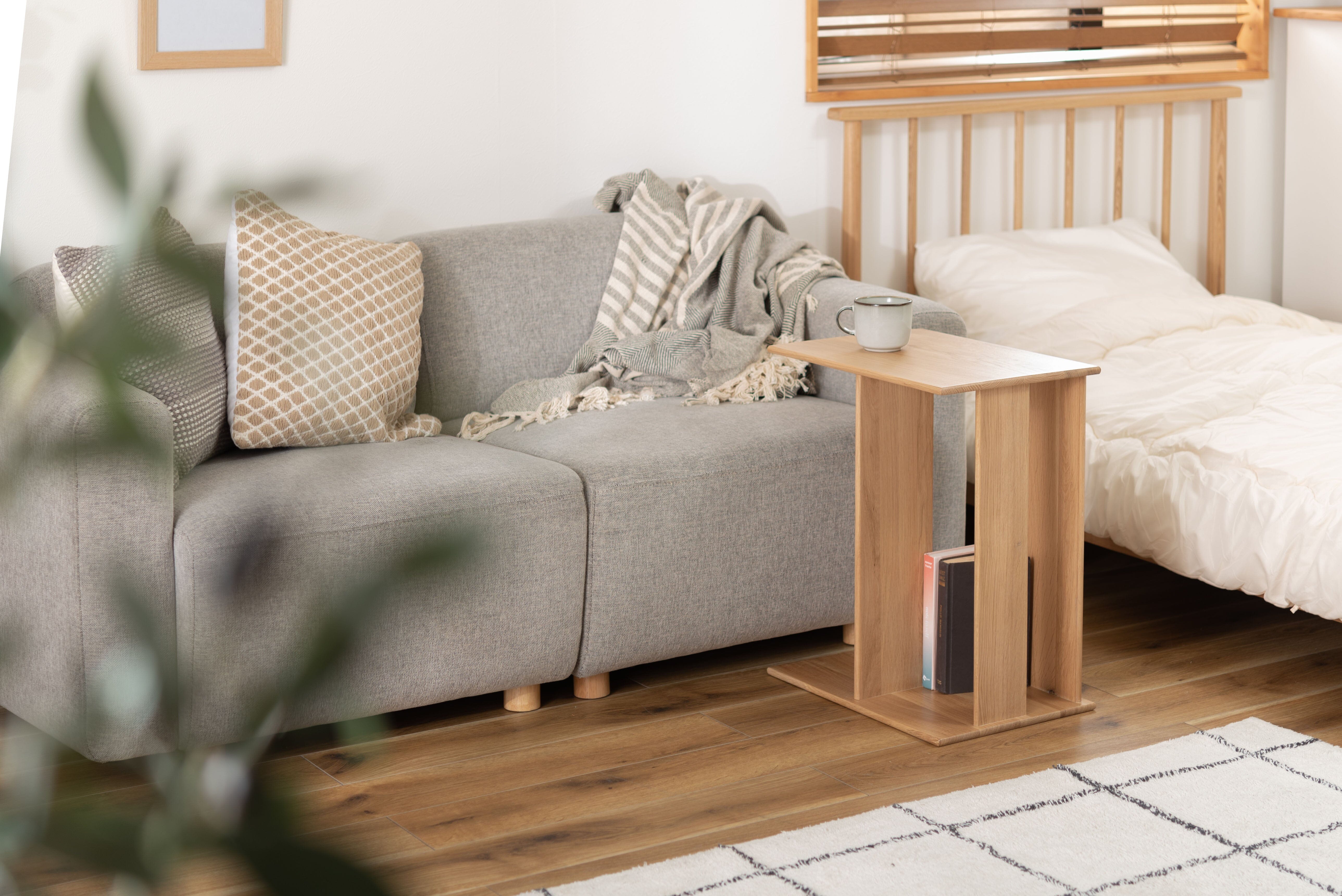 Side Table Wood Natural