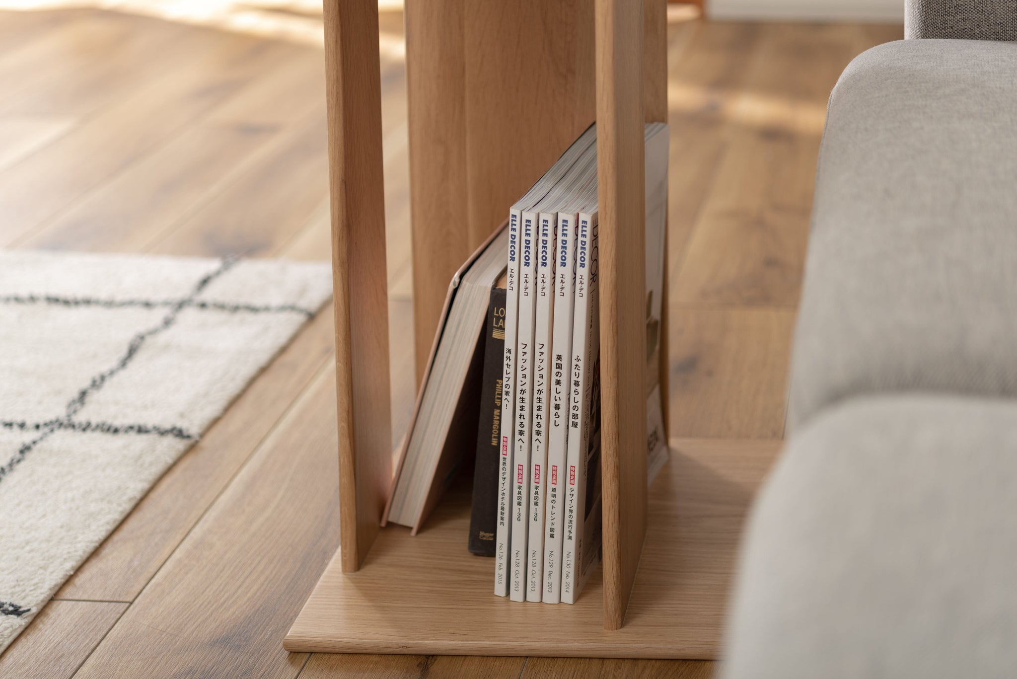 Side Table Wood Natural