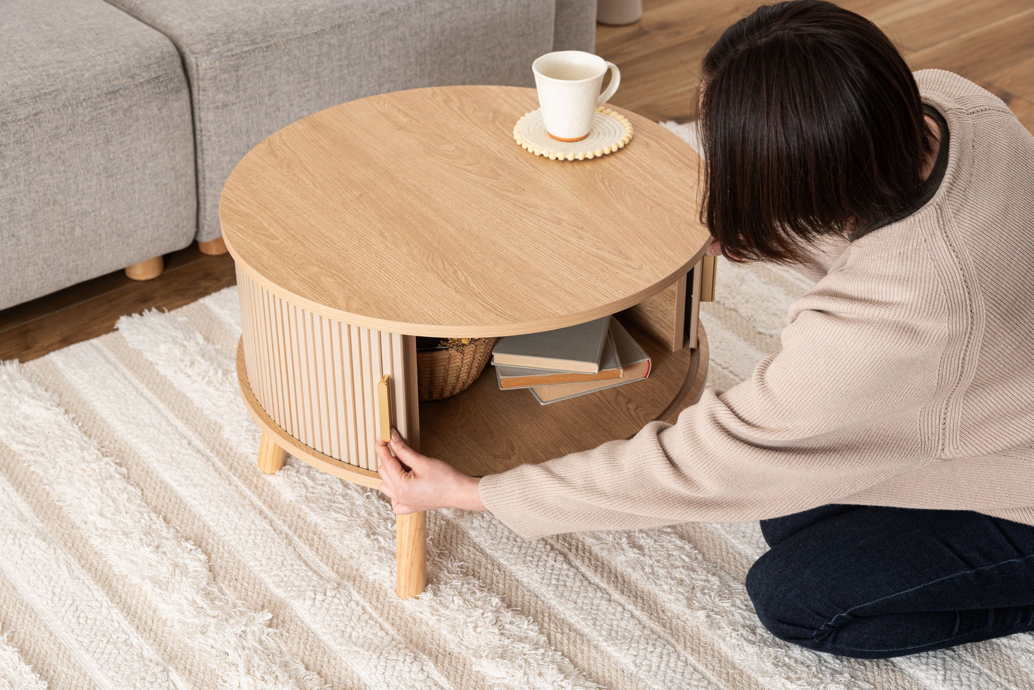 Center Table Beige