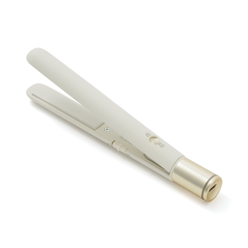 Salon USB 輕便直髮器 白色