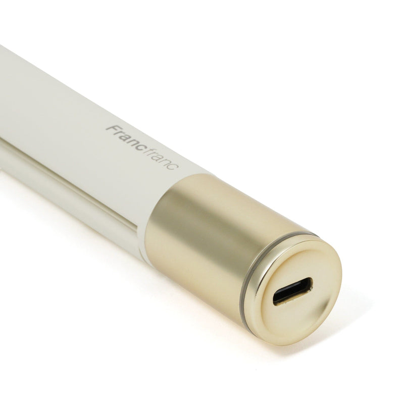 Salon USB 輕便直髮器 白色