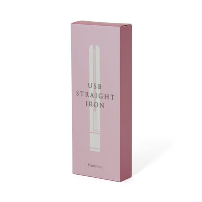Salon USB 輕便直髮器 粉紅色