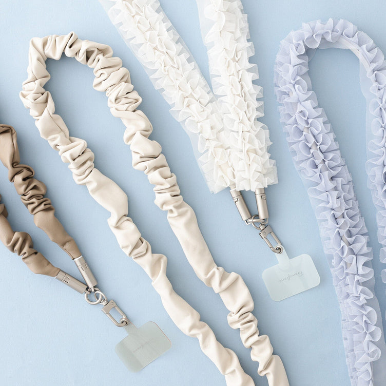 Smartphone Strap Usb Cable Ivory