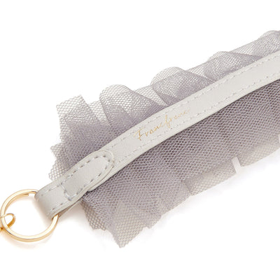 FRAIS Neck Strap Tulle Grey