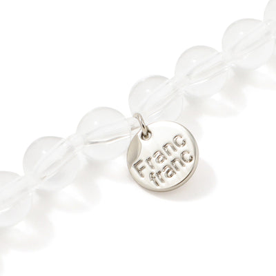 FRAIS  Neck Strap Clear Beads