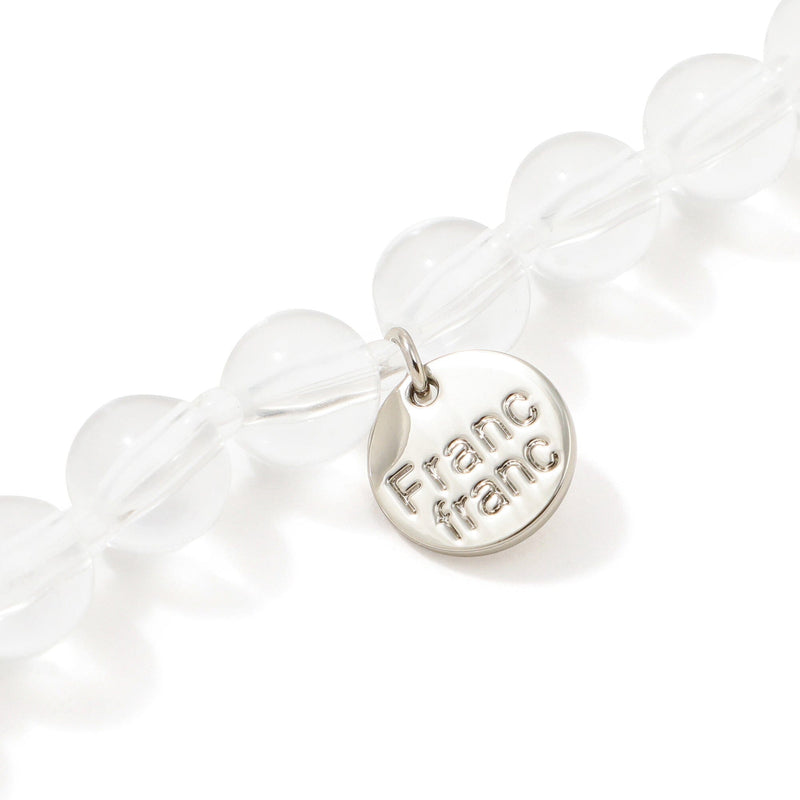 FRAIS  Neck Strap Clear Beads