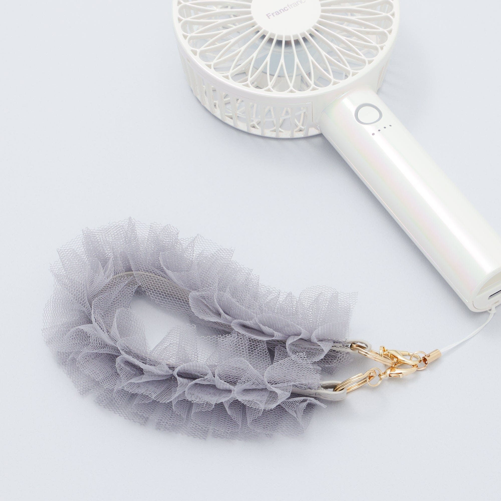 FRAIS Hand Strap Tulle Grey