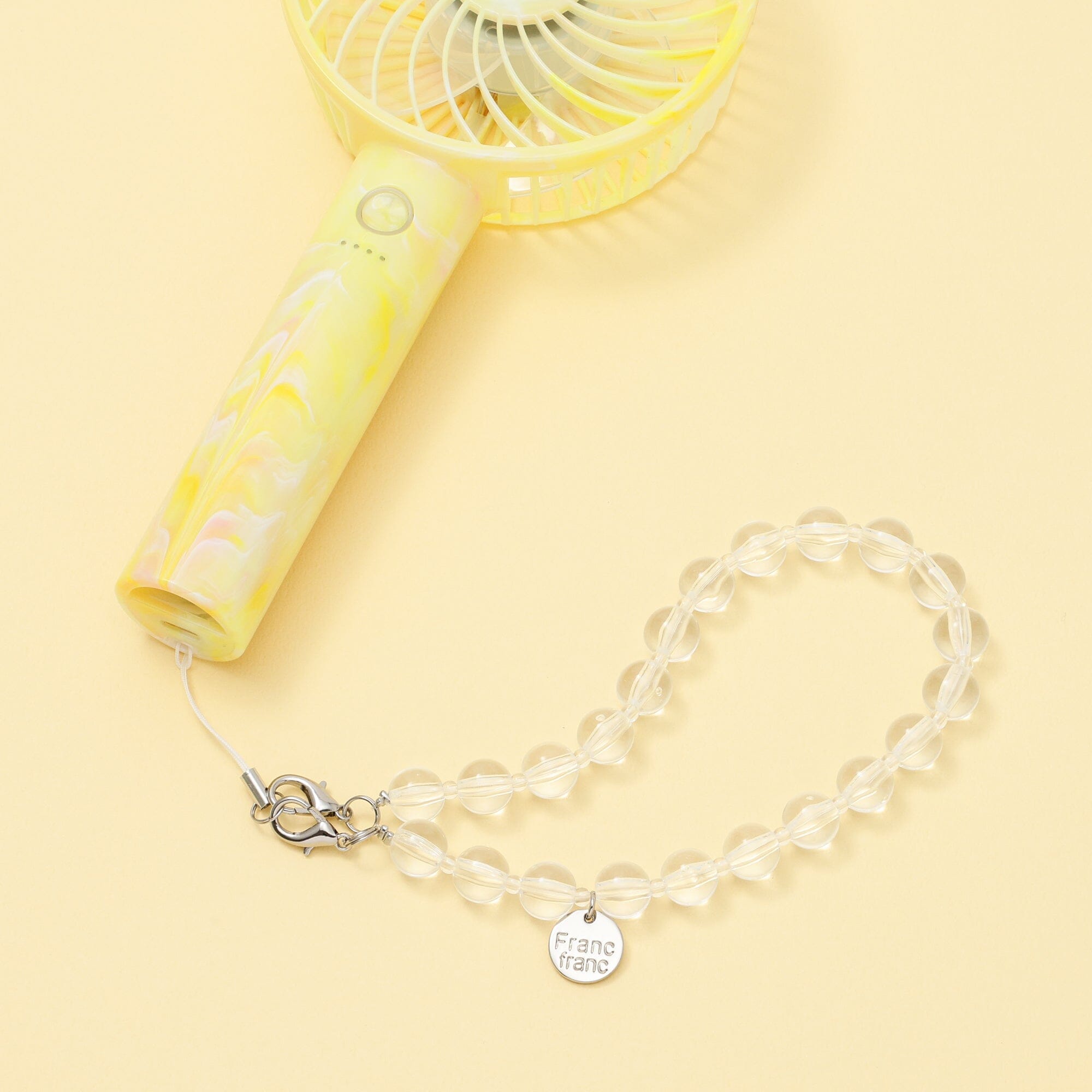 FRAIS Hand Strap Clear Beads