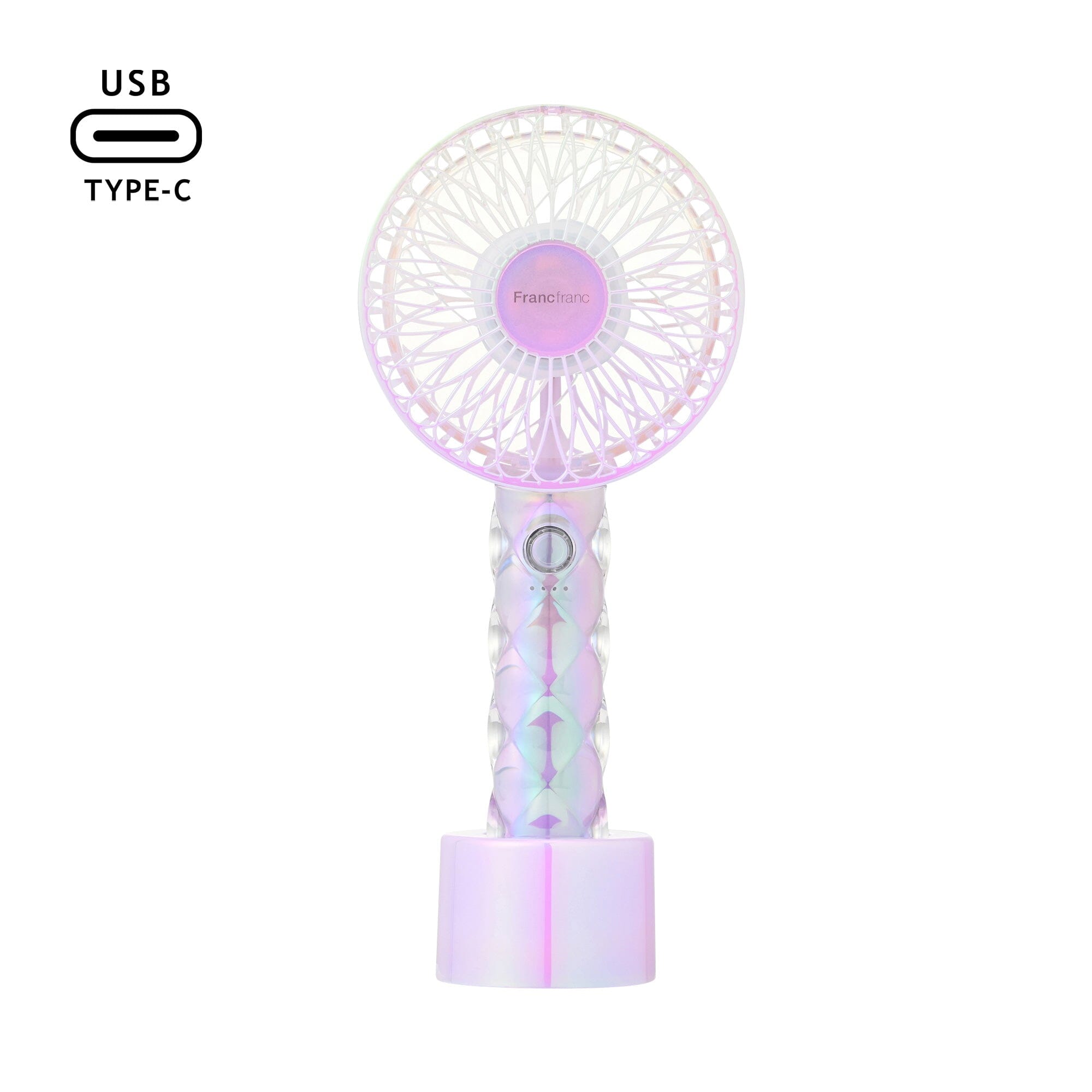 Frais Handy Fan Gel Quilt Purple