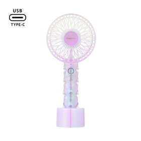 Frais Handy Fan Gel Quilt Purple