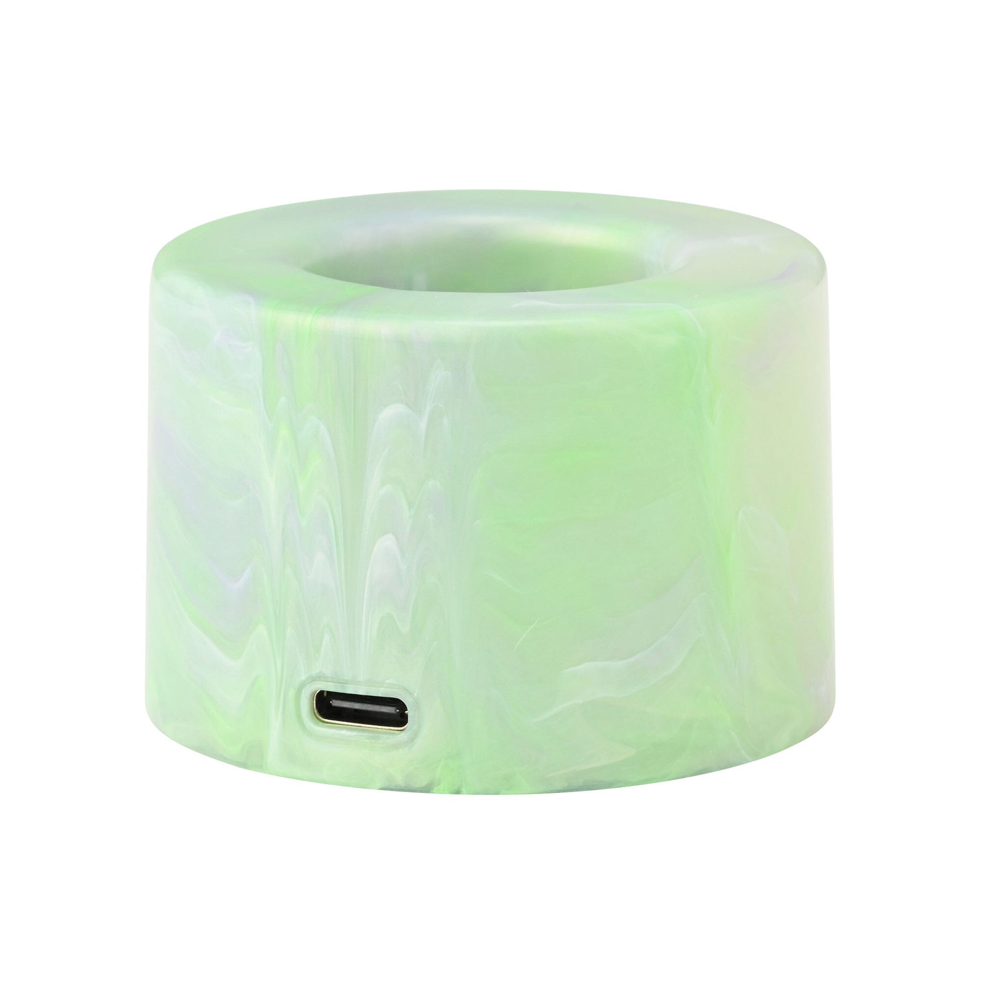 Frais Handy Fan Sheer Marble Green