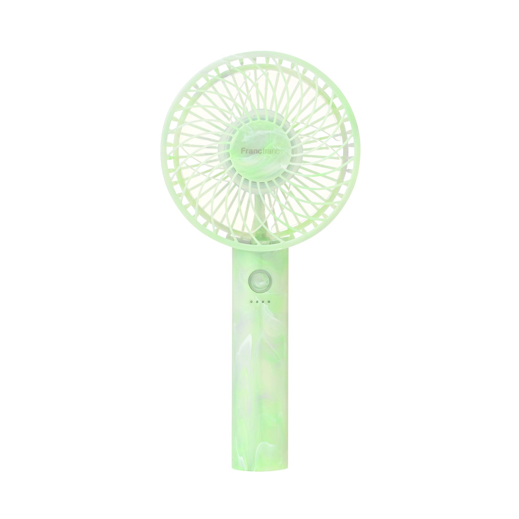 Frais Handy Fan Sheer Marble Green