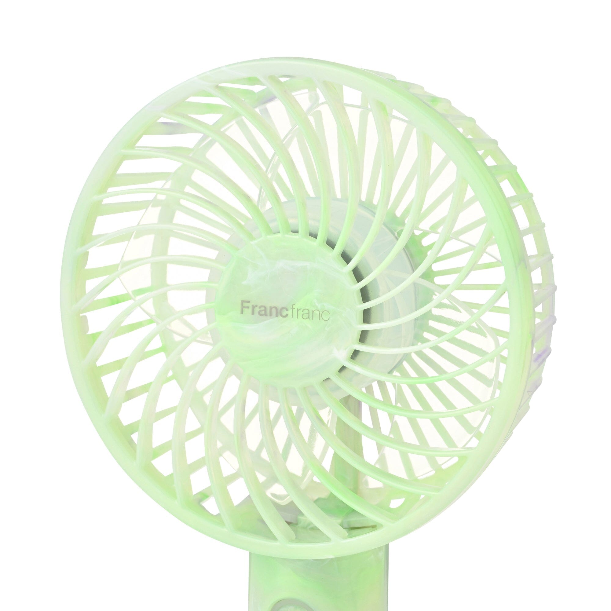 Frais Handy Fan Sheer Marble Green