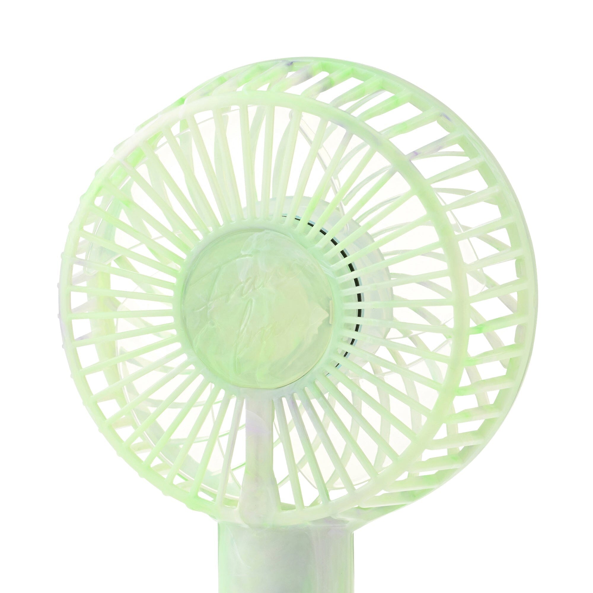 Frais Handy Fan Sheer Marble Green