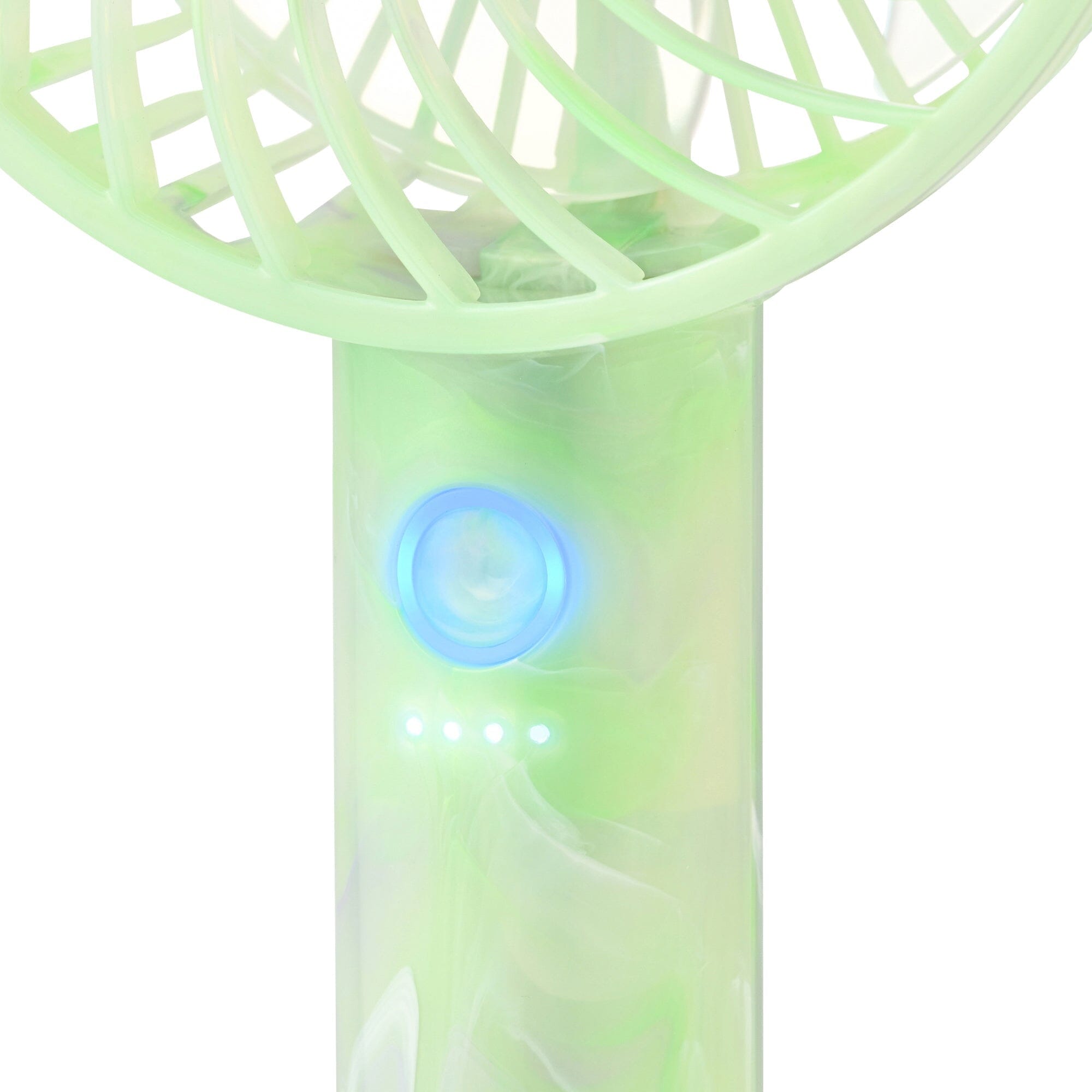 Frais Handy Fan Sheer Marble Green
