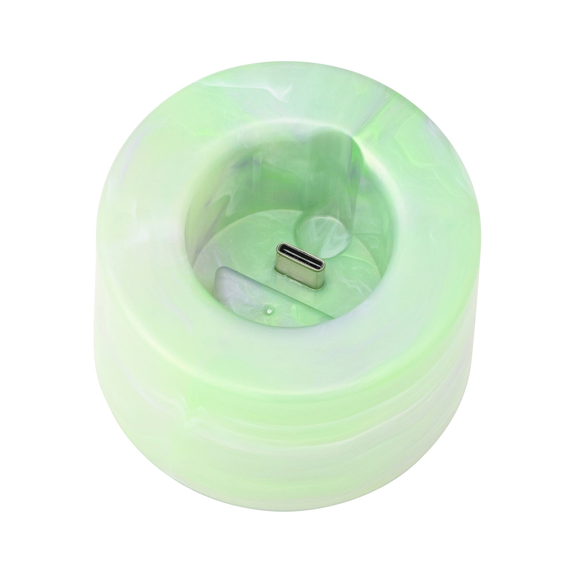 Frais Handy Fan Sheer Marble Green