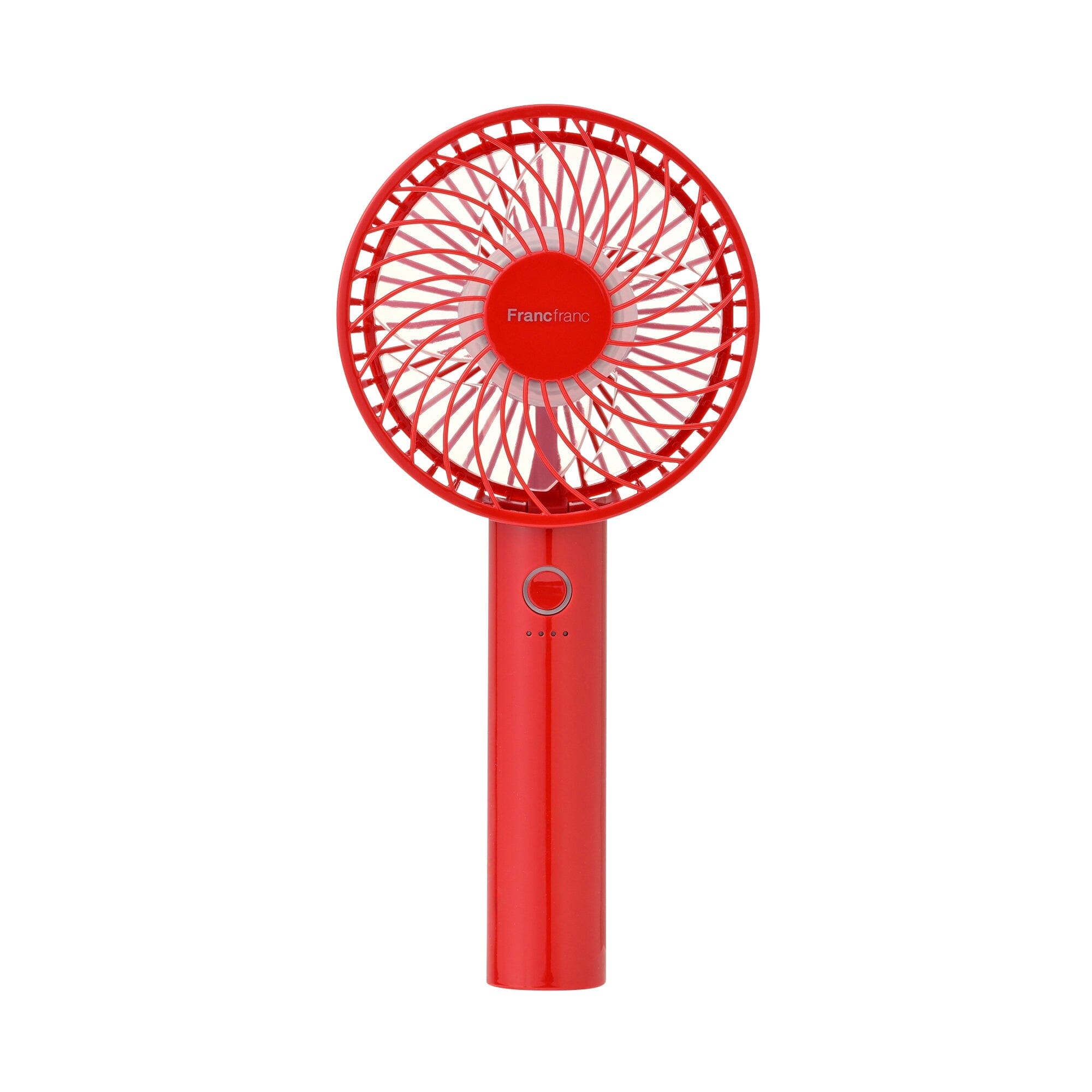 Frais Handy Fan Shiny Red