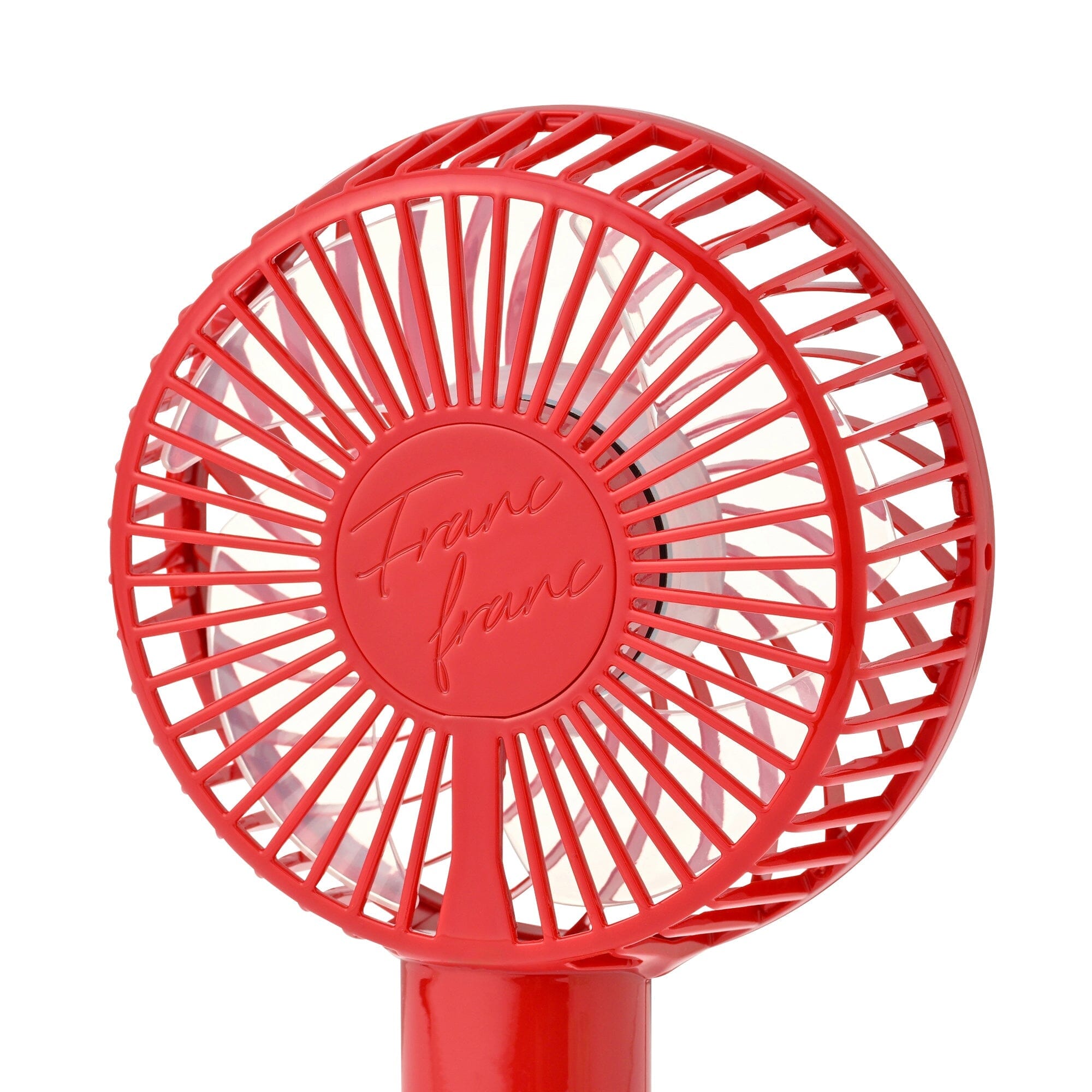 Frais Handy Fan Shiny Red