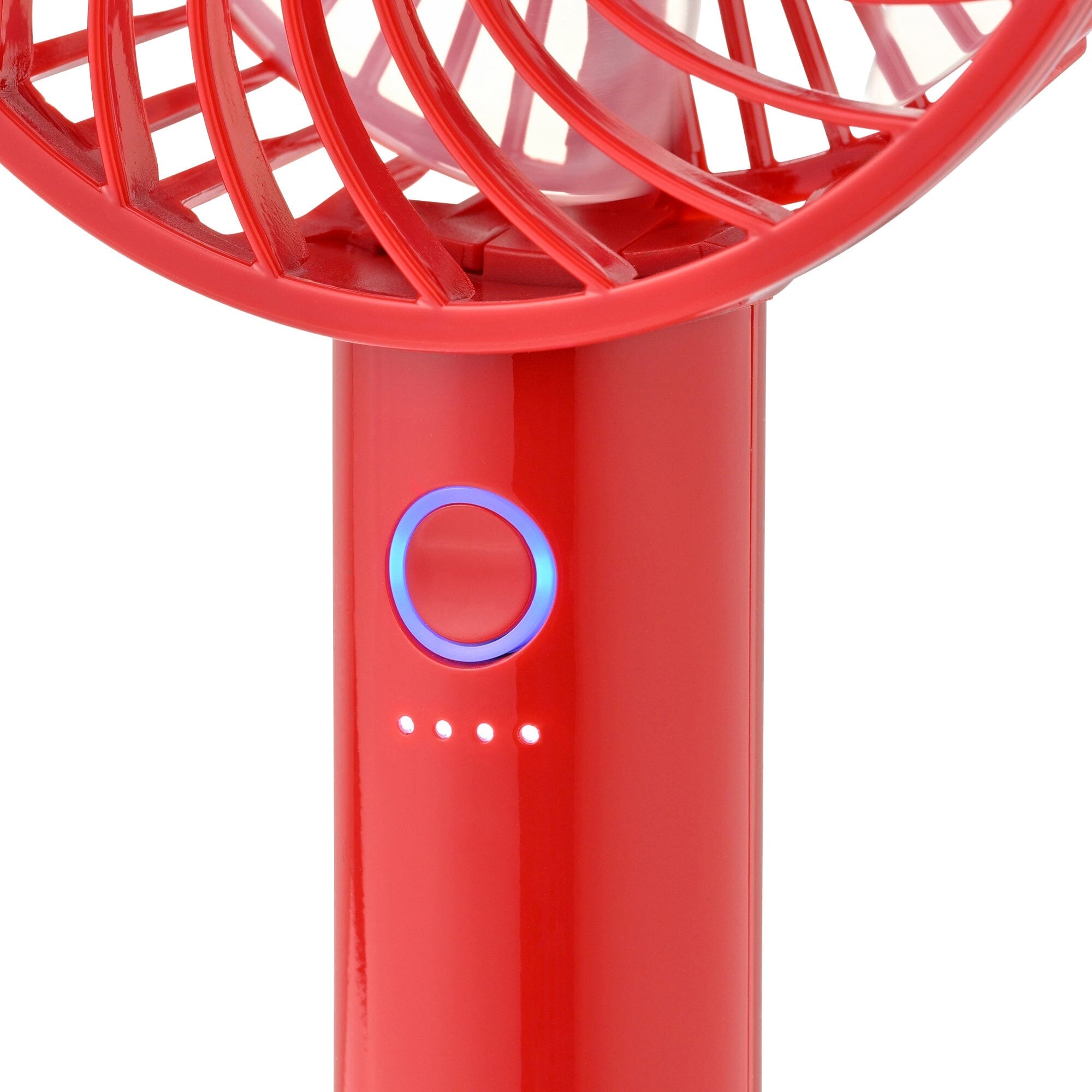 Frais Handy Fan Shiny Red