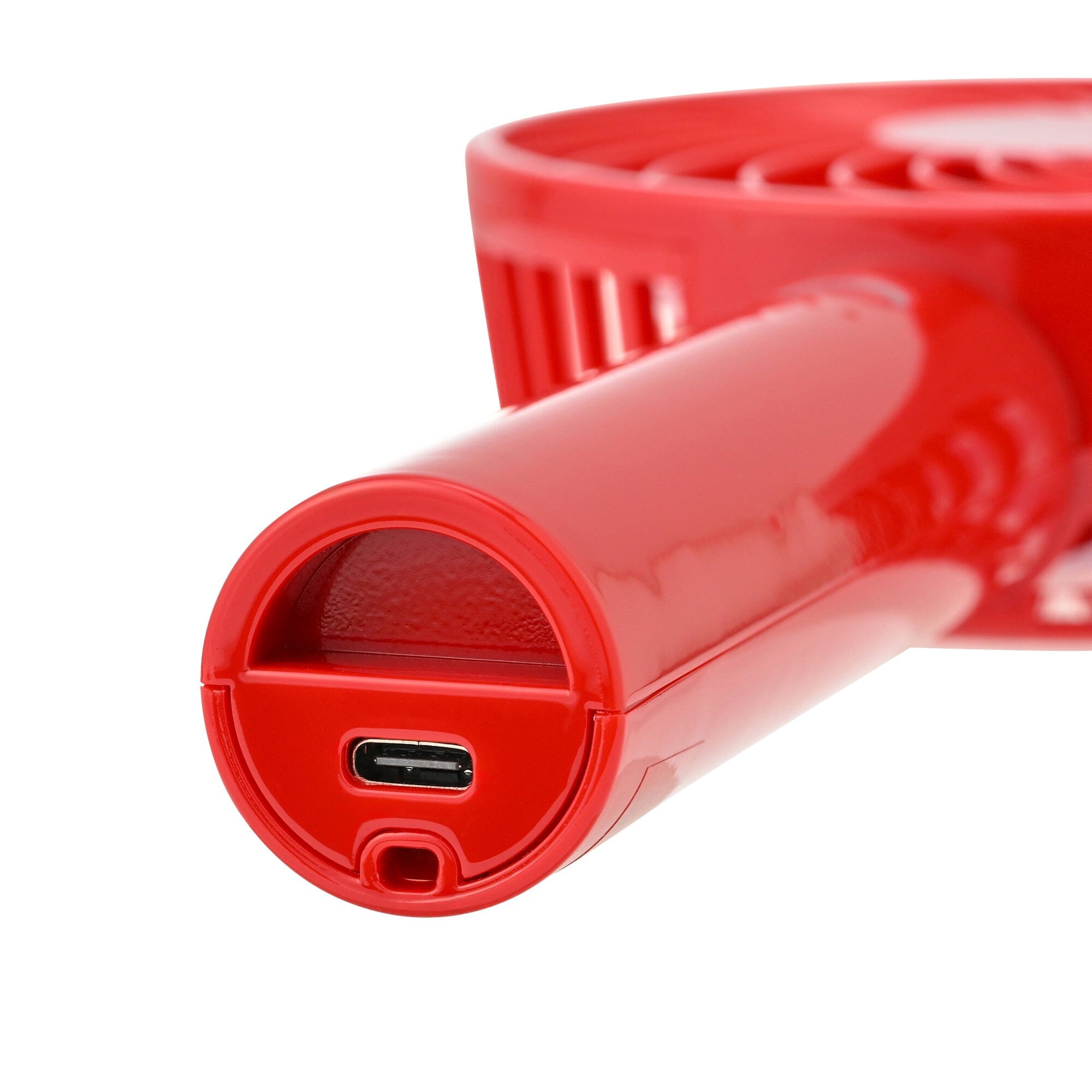 Frais Handy Fan Shiny Red