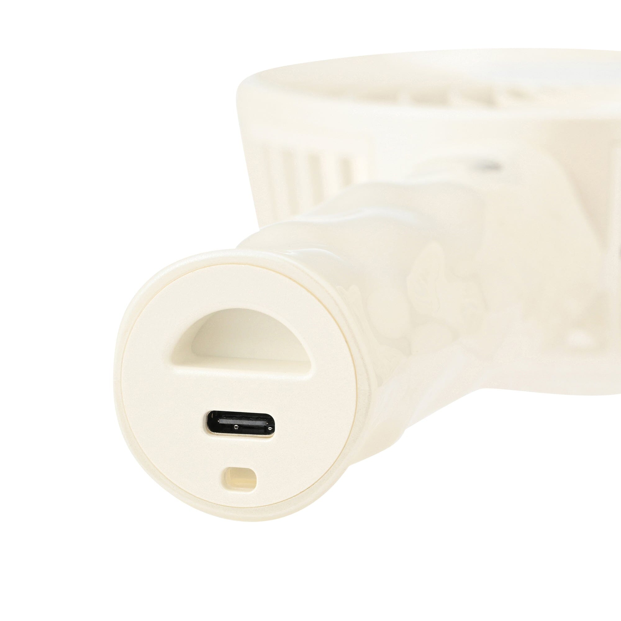 Frais Handy Fan Wave Pearl White