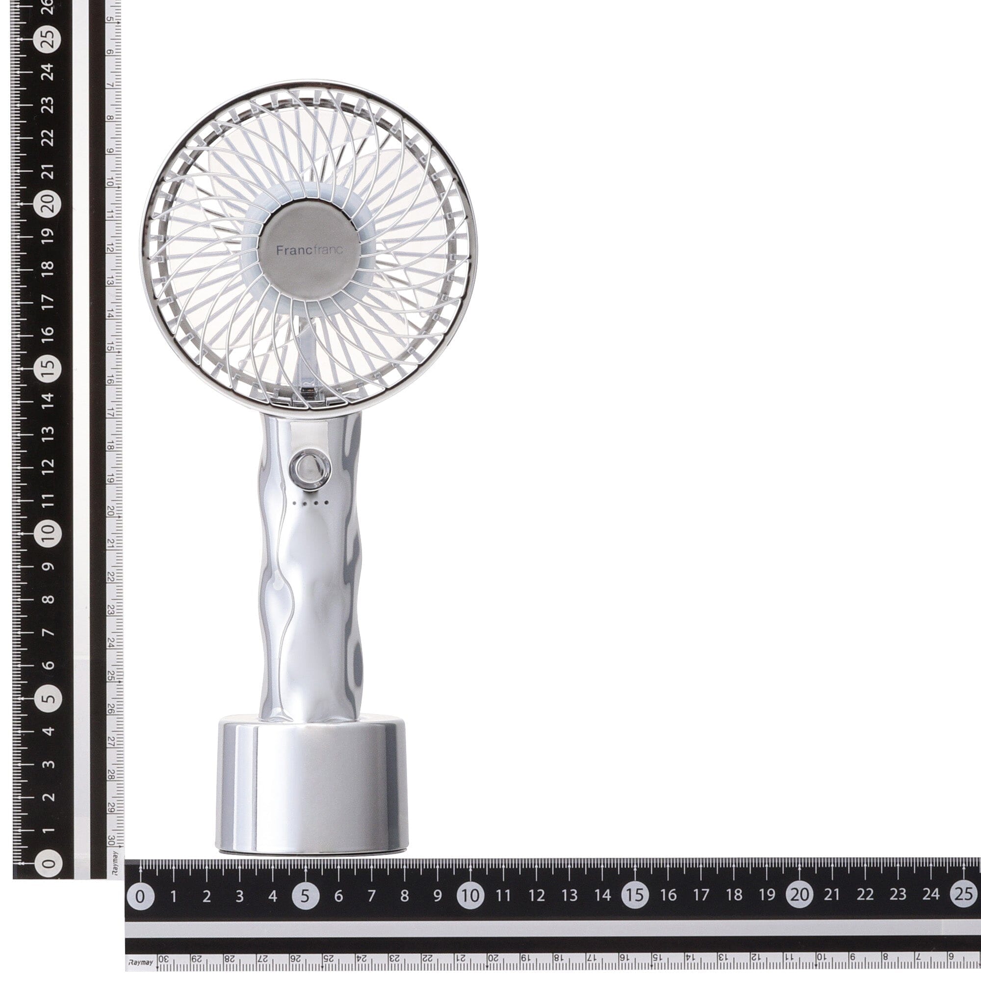 Frais Handy Fan Wave Silver