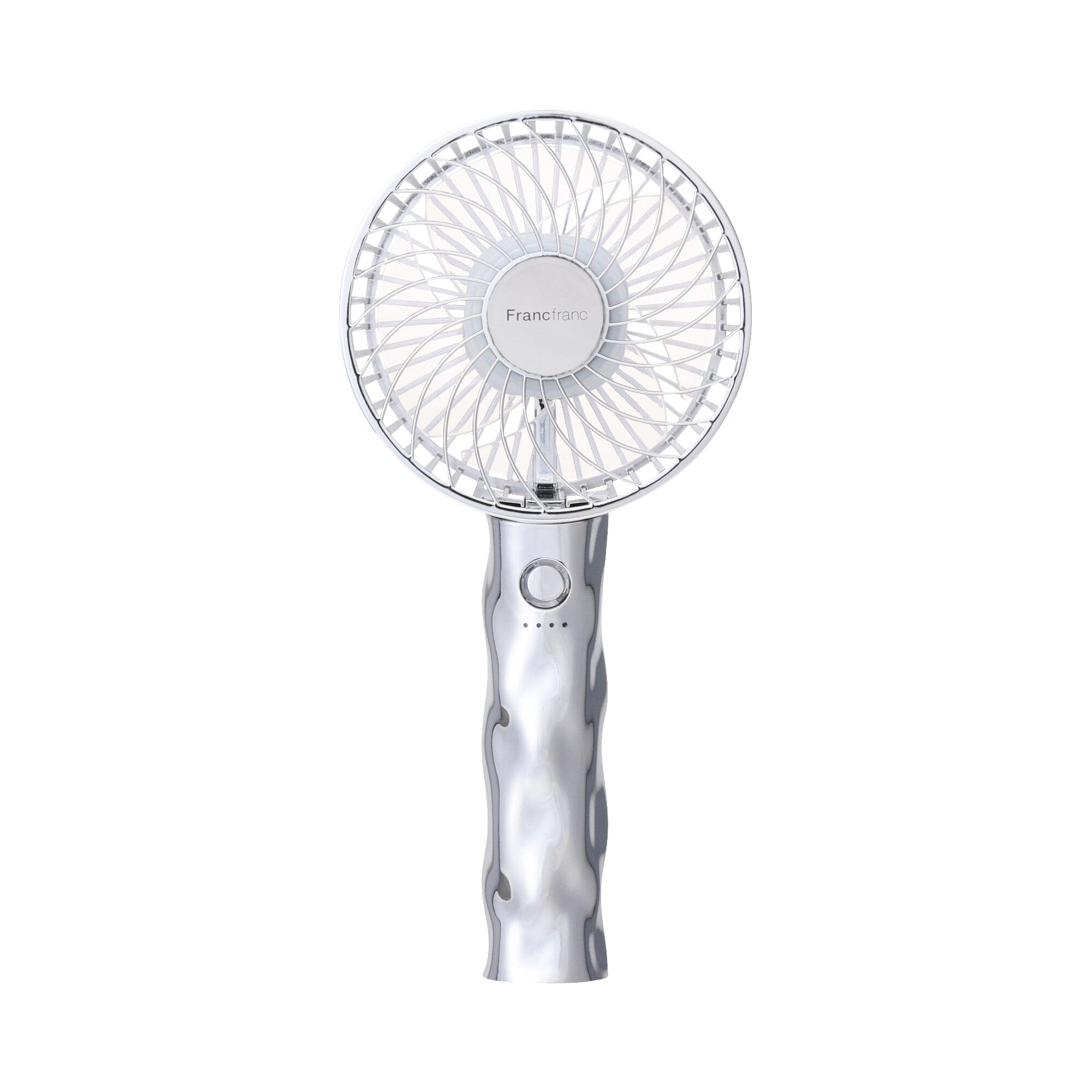 Frais Handy Fan Wave Silver