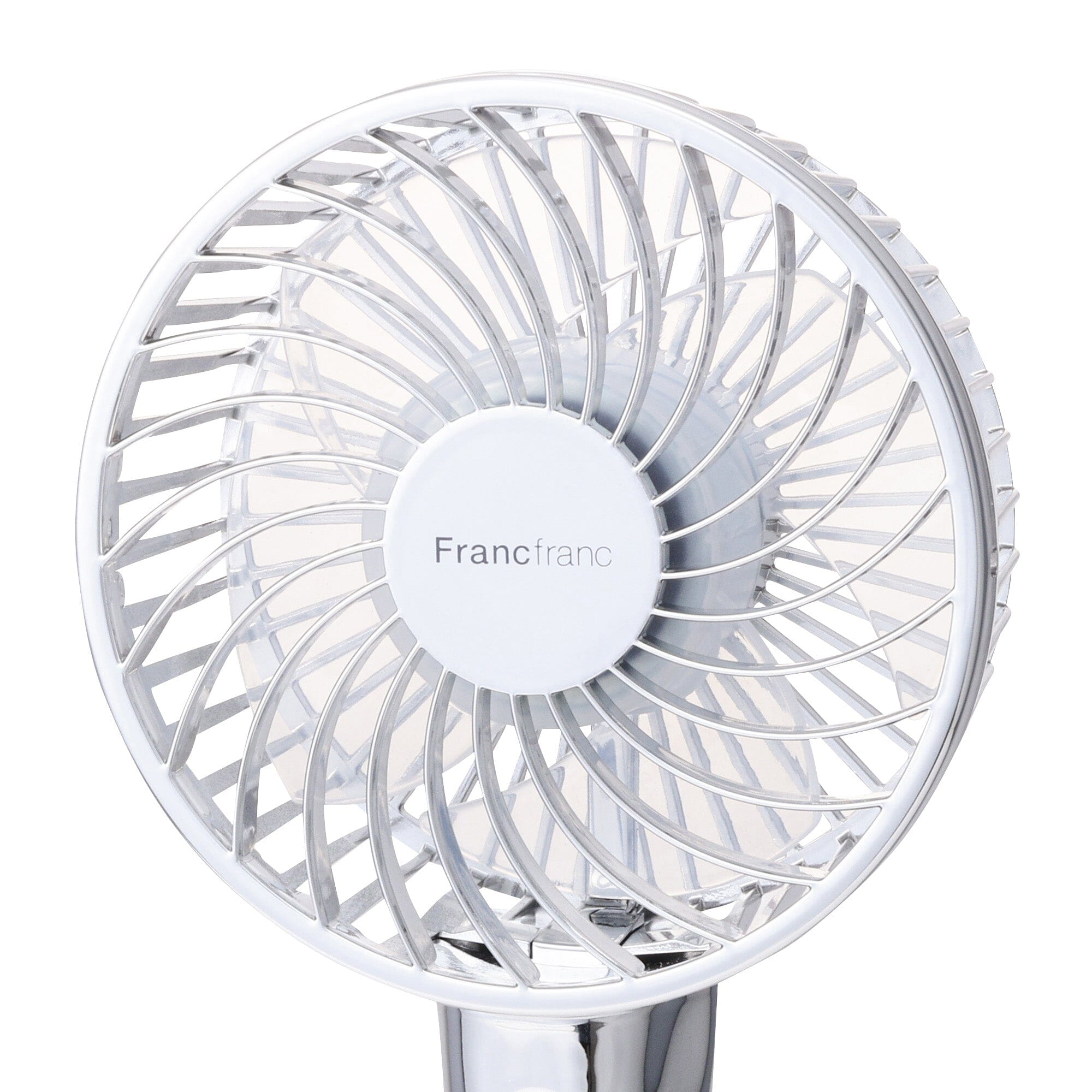Frais Handy Fan Wave Silver