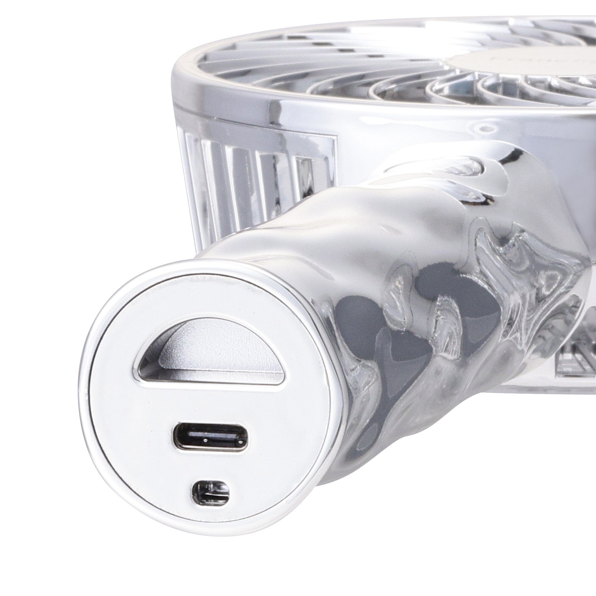 Frais Handy Fan Wave Silver