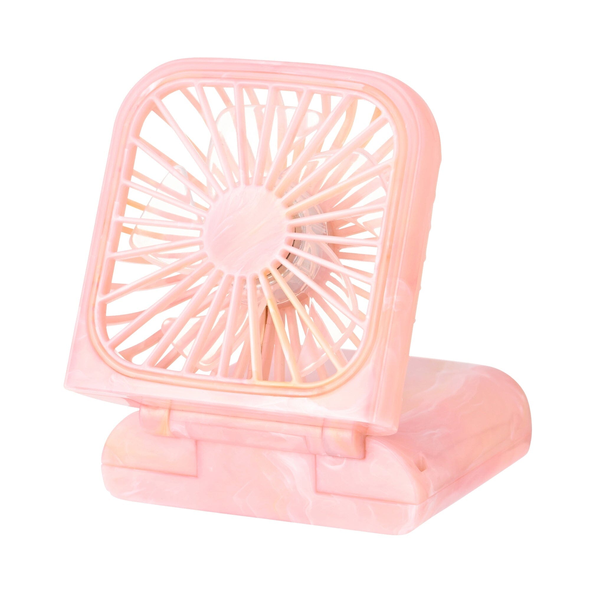 Frais Smart Handy Fan Sheer Marble Pink