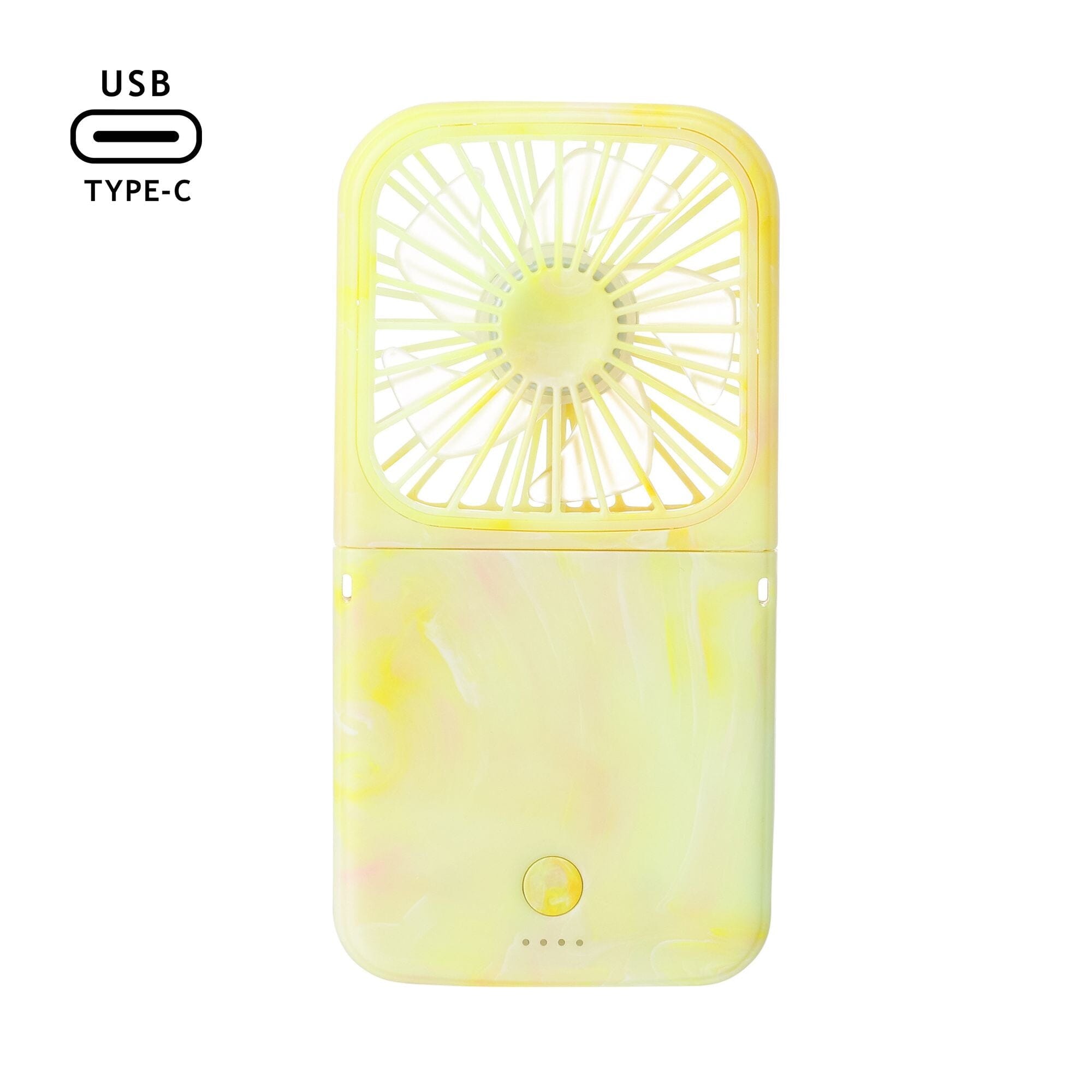 Frais Smart Handy Fan Sheer Marble Yellow