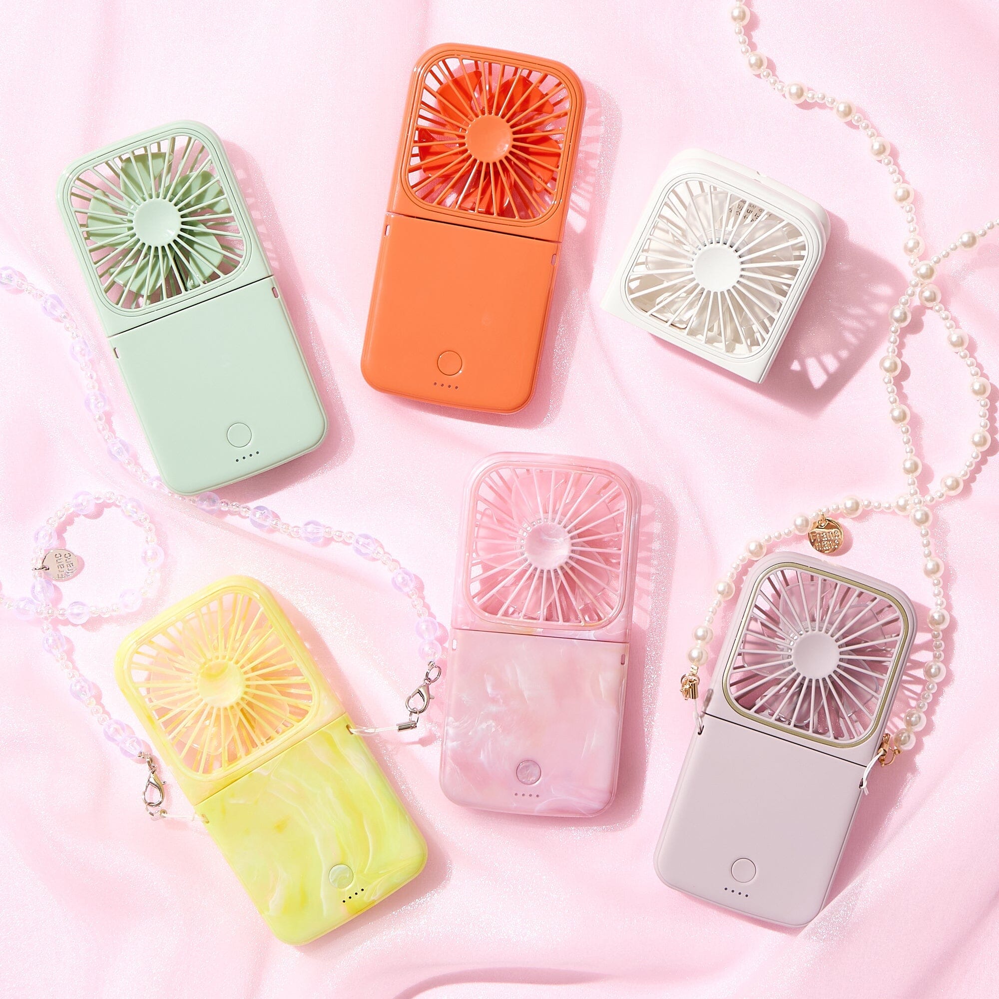 Frais Smart Handy Fan Shiny Orange