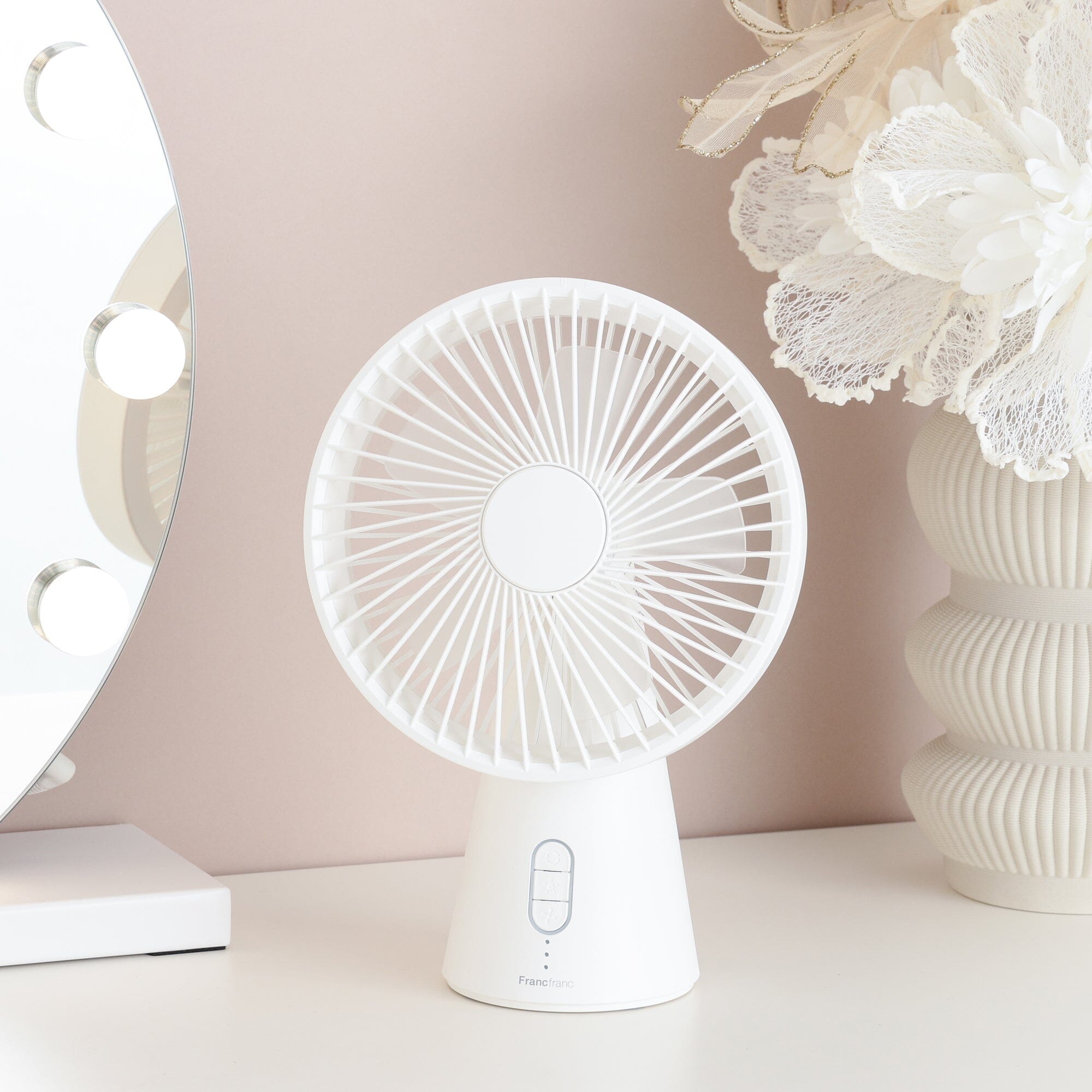 Frais Aroma Desk Fan White