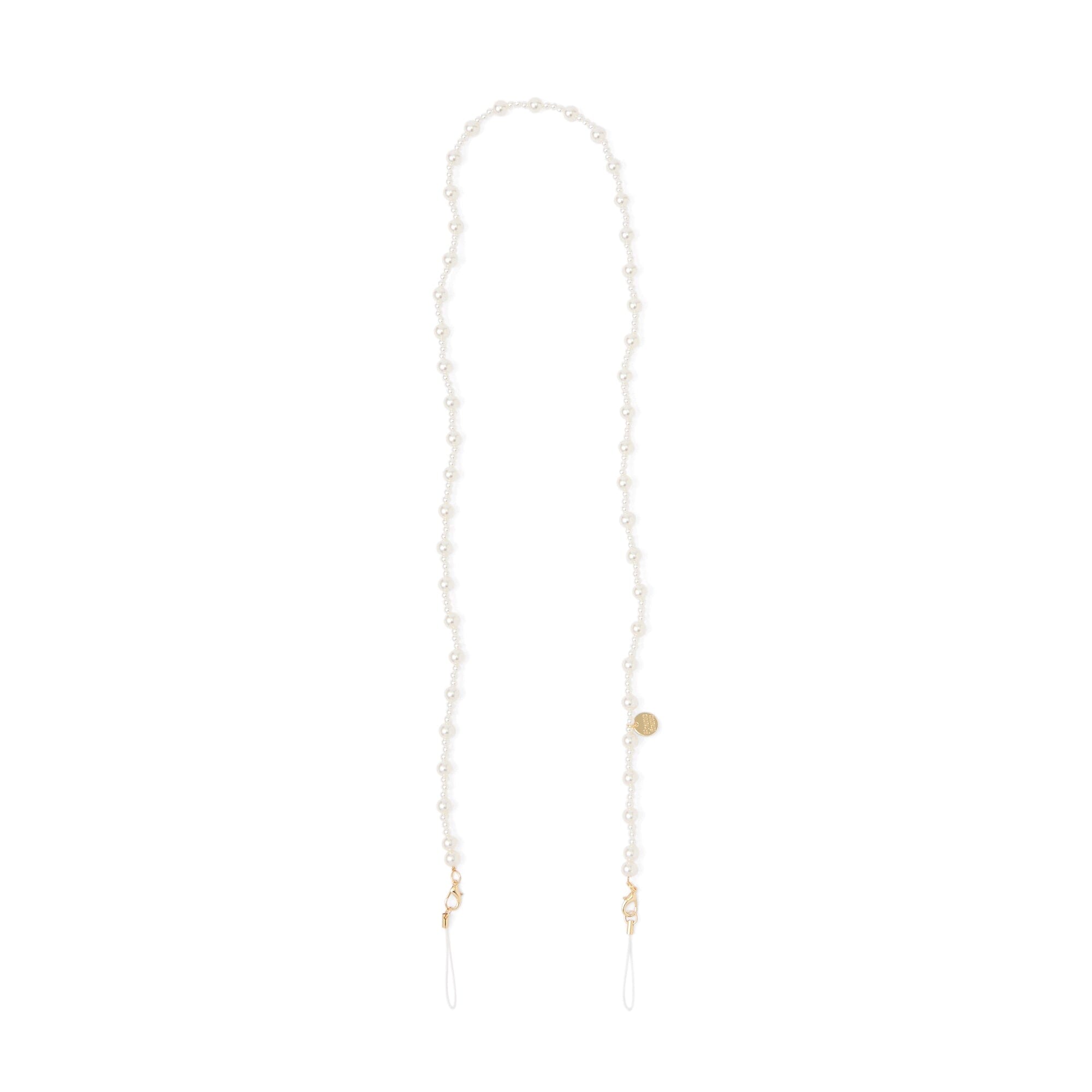 Frais Neck Strap Pearl White